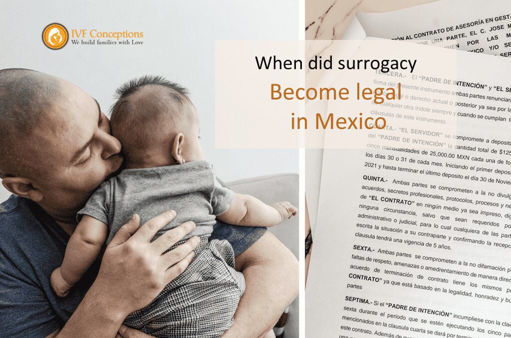 When did surrogacy become legal in Mexico